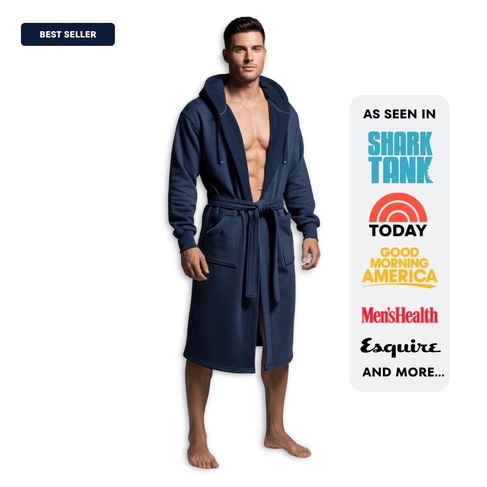 NWT Dude Robe Hooded Robe Size Small/Medium - Picture 1 of 10